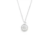 Bezel Round Diamond Pendant