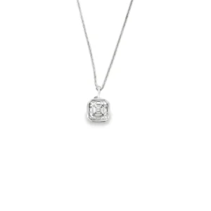Bezel Diamond Pendant Necklace