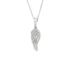 Diamond Angel Wing Pendant