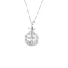 Ladybug Diamond Pendant Necklace