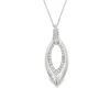 Marquise Openwork Diamond Pendant