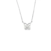 Butterfly Diamond Pendant Necklace