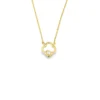 Clover Diamond Pendant Necklace