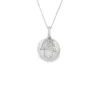 Hamsa Diamond Pendant Necklace