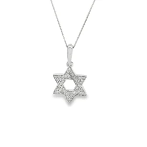 Star Diamond Pendant Necklace