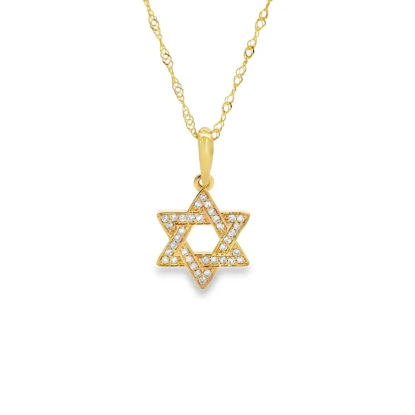 Diamond Star Pendant Necklace