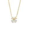 Diamond Butterfly Pendant Necklace