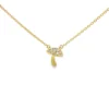 Mushroom Diamond Pendant Necklace