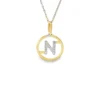 Diamond Initial N Necklace