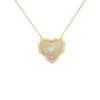 Heart Diamond Pendant Necklace