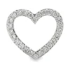 Heart Diamond Pendant Necklace