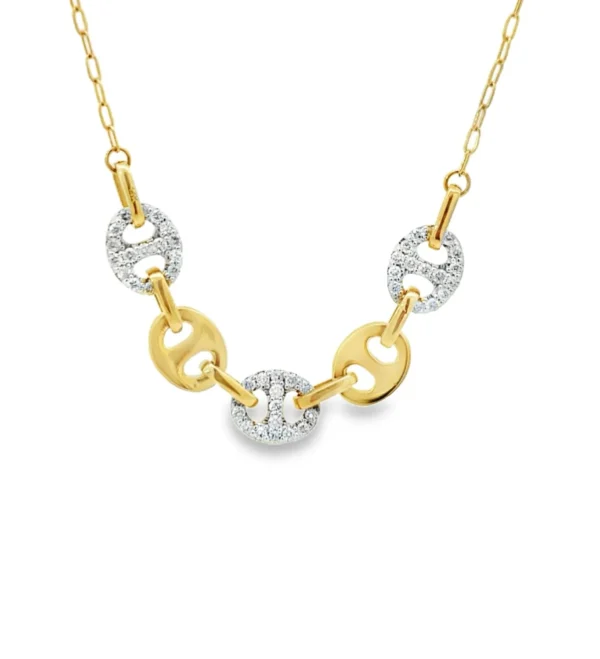 Mariner Link Diamond Necklace