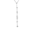 Diamond Drop Y Necklace
