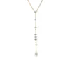 Diamond Drop Y Necklace