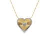 Heart Diamond Pendant Necklace