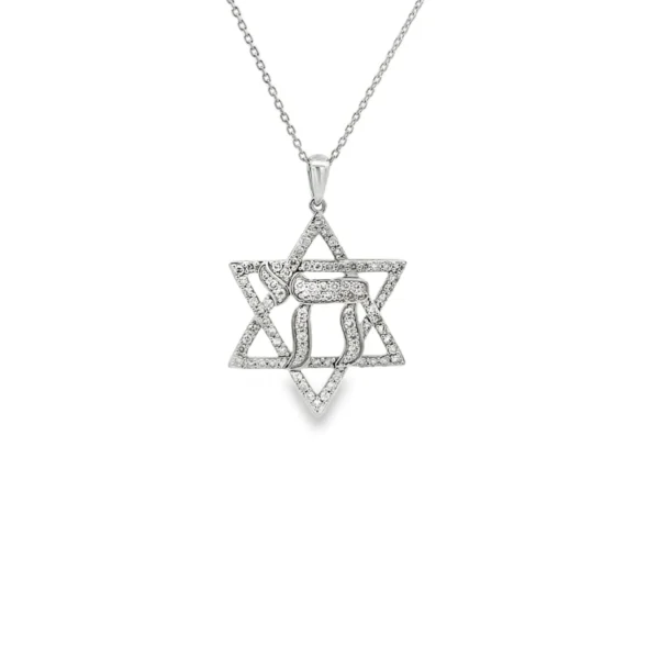 Diamond Star Pendant Necklace