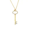 Diamond Key Pendant Necklace