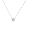 Diamond Cluster Pendant Necklace