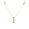 Diamond Initial I Pendant