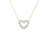 Heart Diamond Pendant Necklace