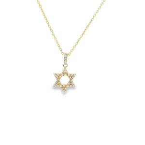 Diamond Star Pendant Necklace
