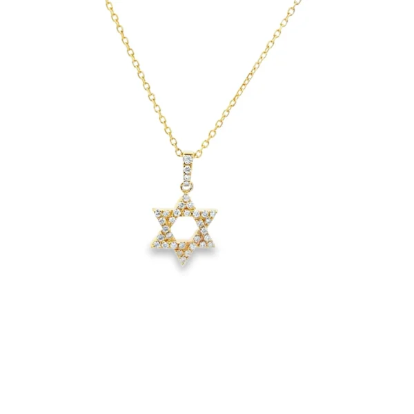 Diamond Star Pendant Necklace