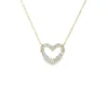 Heart Diamond Pendant Necklace