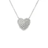 Heart Diamond Pendant Necklace