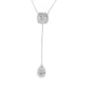 Diamond Y Drop Necklace