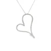 Diamond Heart Pendant Necklace