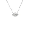 Marquise Diamond Solitaire Necklace
