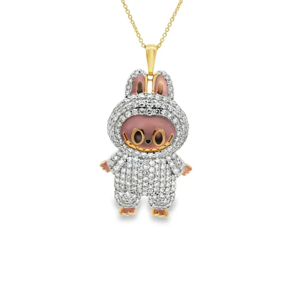 Character Diamond Pendant Necklace
