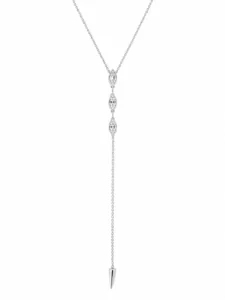 Diamond Y Lariat Necklace