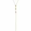Diamond Y Drop Necklace