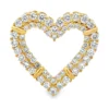 Heart Diamond Pendant Necklace