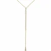 Diamond Y Drop Necklace