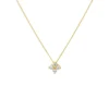 Diamond Cluster Pendant Necklace
