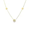Clover Diamond Station Necklace