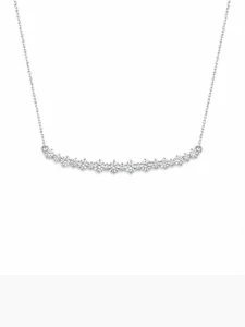 Diamond Curved Bar Pendant