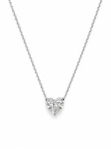 Heart Diamond Pendant Necklace