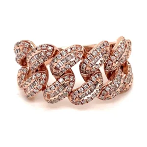 Cuban Link Diamond Band