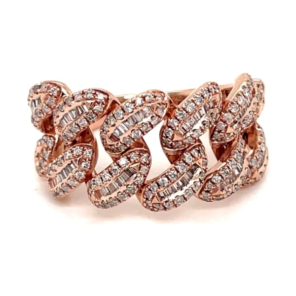 Cuban Link Diamond Band