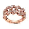 Cuban Link Diamond Band