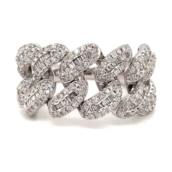 Diamond Cuban Link Band