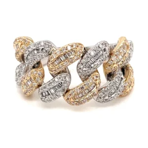 Cuban Link Diamond Band