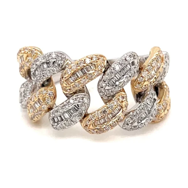 Cuban Link Diamond Band