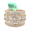 Baguette Diamond Band Ring