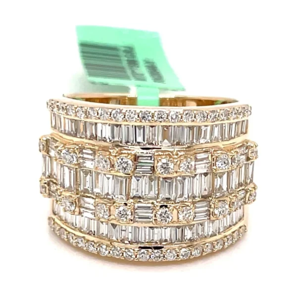 Baguette Diamond Band Ring