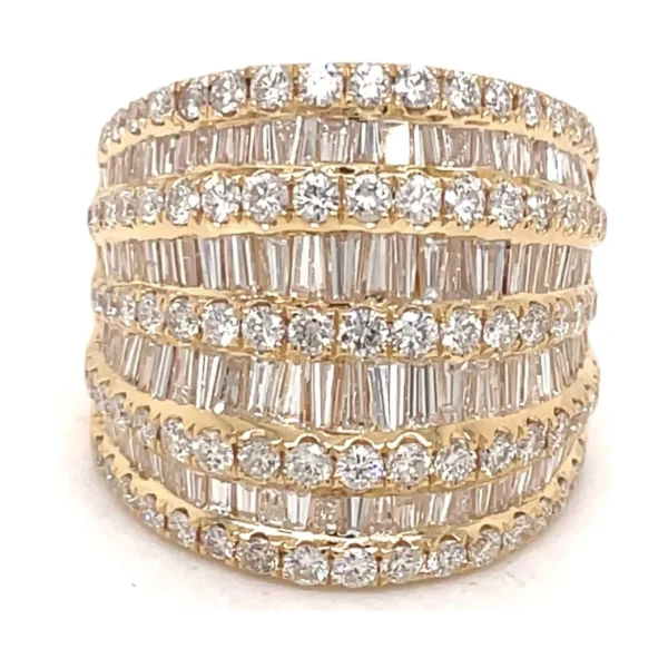 Baguette Diamond Band Ring