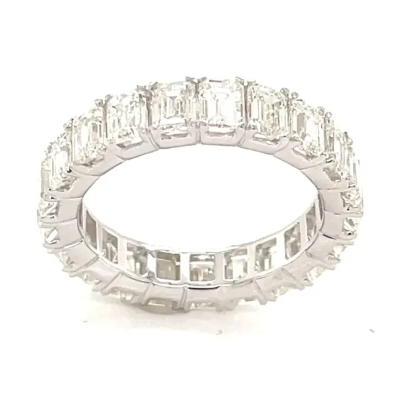 Emerald Diamond Eternity Ring